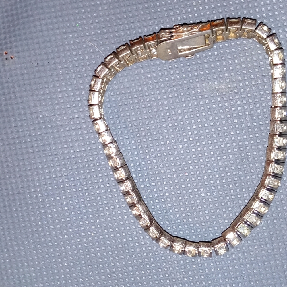 3 karat diamond tennis bracelet